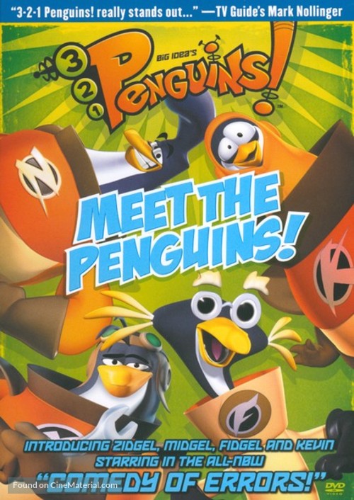 &quot;3-2-1 Penguins!&quot; - DVD movie cover