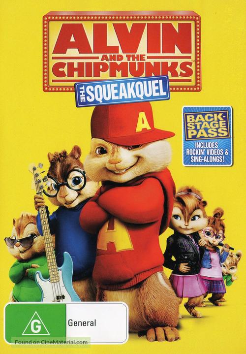 Alvin and the Chipmunks: The Squeakquel - Australian Movie Cover