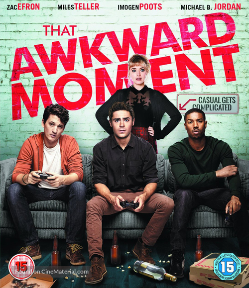 That Awkward Moment - British Blu-Ray movie cover