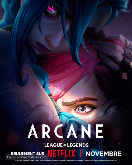 &quot;Arcane: League of Legends&quot; - French Movie Poster