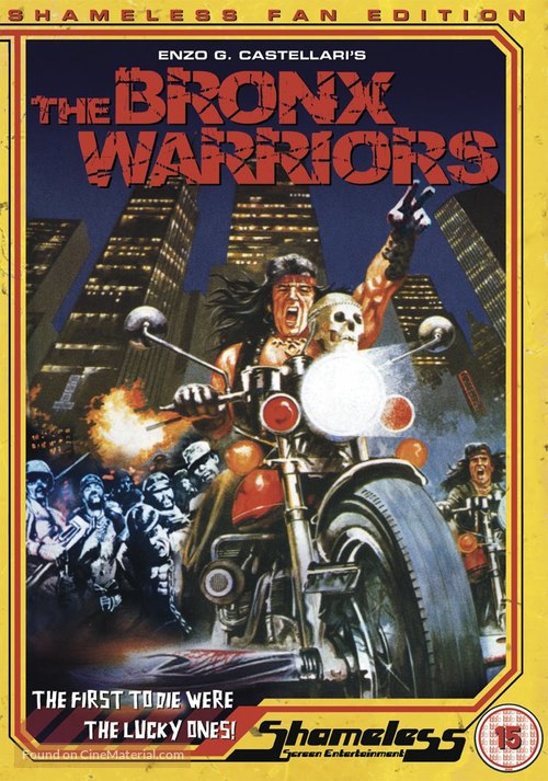 1990: I guerrieri del Bronx - British DVD movie cover