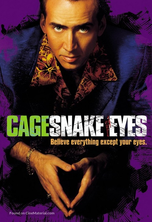 Snake Eyes - DVD movie cover