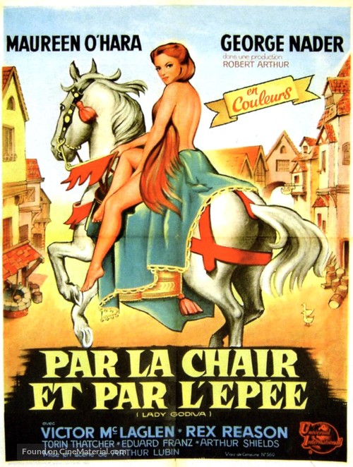 Lady Godiva of Coventry - French Movie Poster