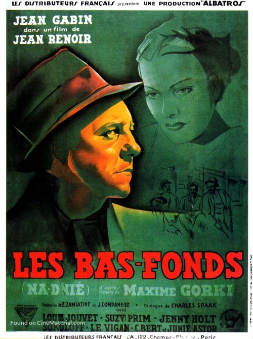 Bas-fonds, Les - French Movie Poster