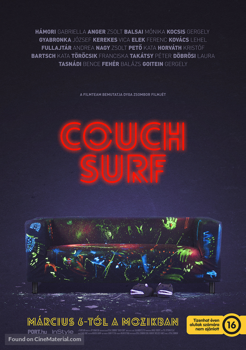 Couch Surf - Hungarian Movie Poster