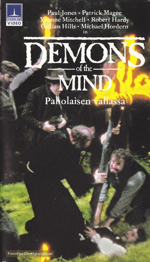 Demons of the Mind - Finnish VHS movie cover