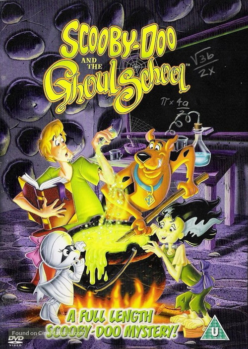 Scooby-Doo and the Ghoul School - British DVD movie cover