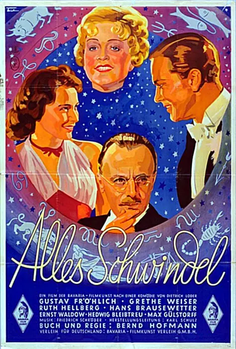 Alles Schwindel - German Movie Poster