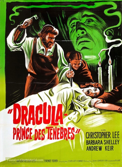 Dracula: Prince of Darkness - French Movie Poster