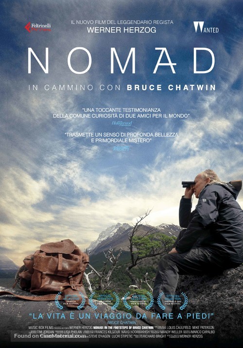 Nomad: In the Footsteps of Bruce Chatwin - Italian Movie Poster