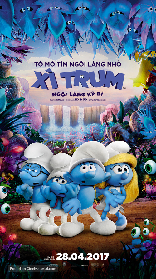 Smurfs: The Lost Village - Vietnamese Movie Poster