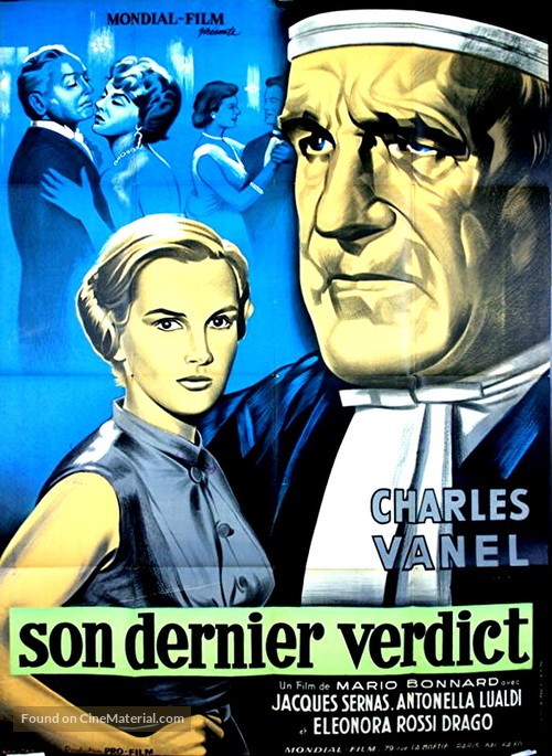 L&#039;ultima sentenza - French Movie Poster