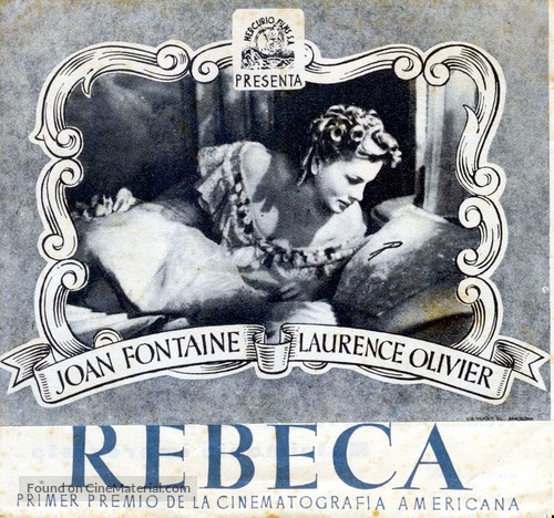 Rebecca - Spanish poster