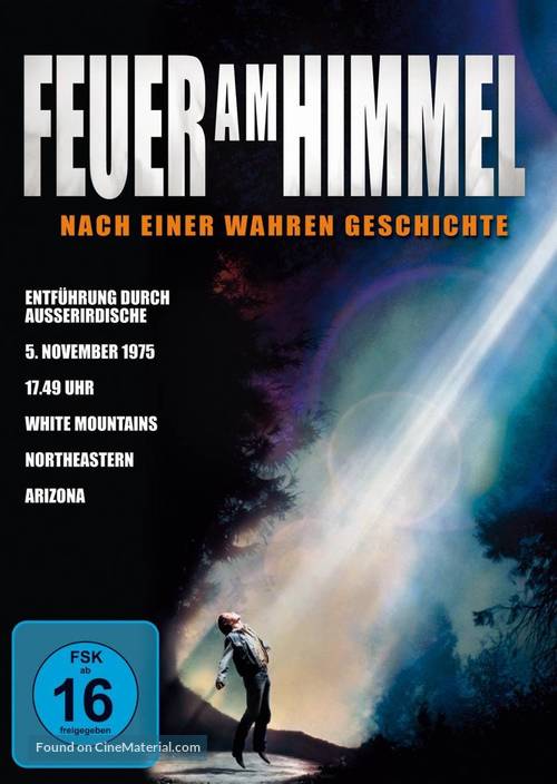 Fire in the Sky - German Movie Cover