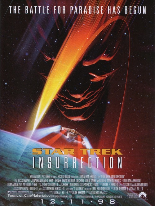 Star Trek: Insurrection - Movie Poster