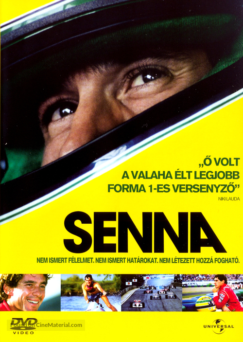 Senna - Hungarian DVD movie cover