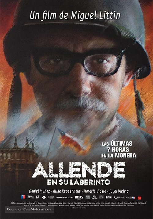Allende en su laberinto - Chilean Movie Poster