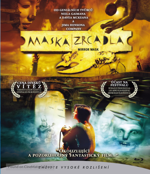 Mirrormask - Czech Blu-Ray movie cover