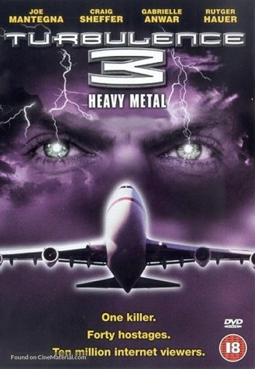 Turbulence 3: Heavy Metal - British Movie Cover