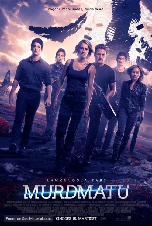 The Divergent Series: Allegiant - Estonian Movie Poster