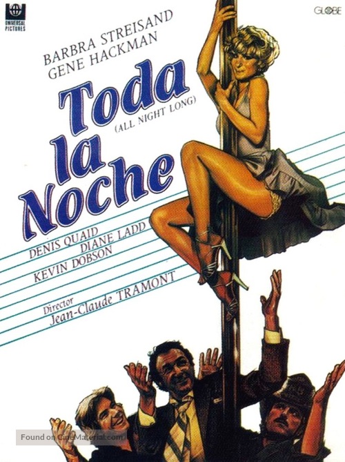 All Night Long - Spanish Movie Poster