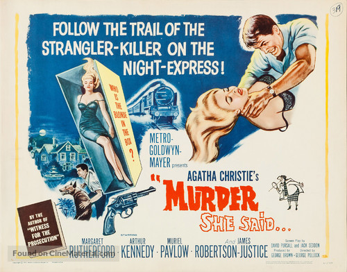 Murder She Said - Movie Poster