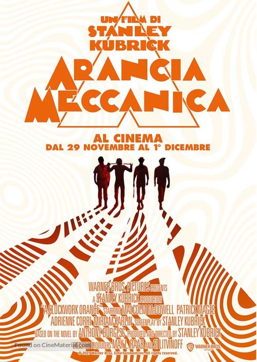 A Clockwork Orange - Italian Movie Poster