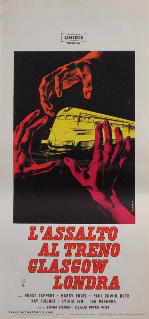 &quot;Die Gentlemen bitten zur Kasse&quot; - Italian Movie Poster