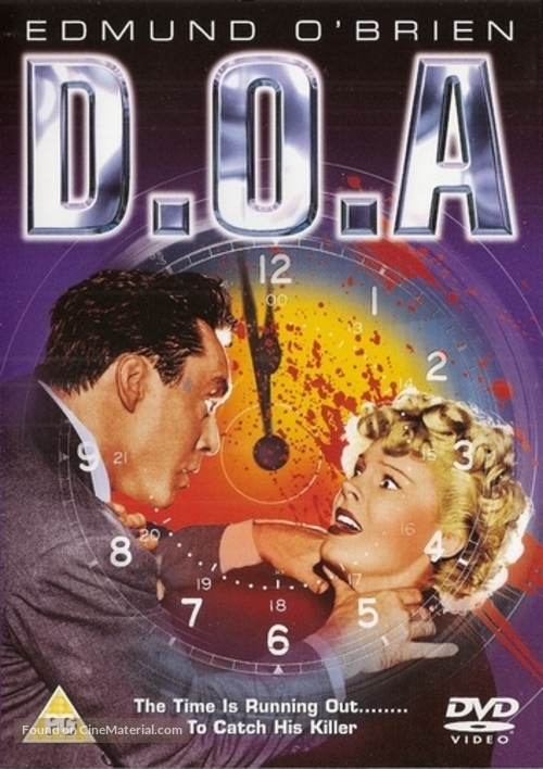 D.O.A. - British DVD movie cover