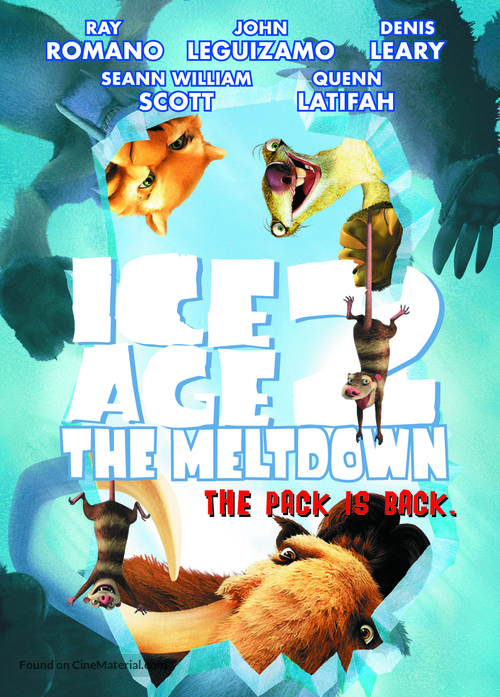 Ice Age: The Meltdown - Malaysian DVD movie cover