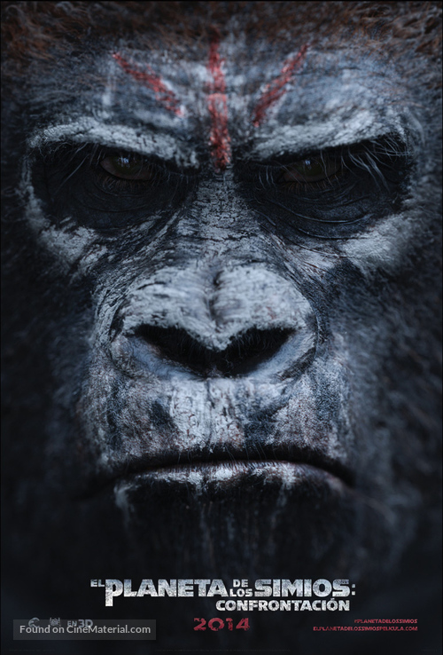 Dawn of the Planet of the Apes - Uruguayan Movie Poster