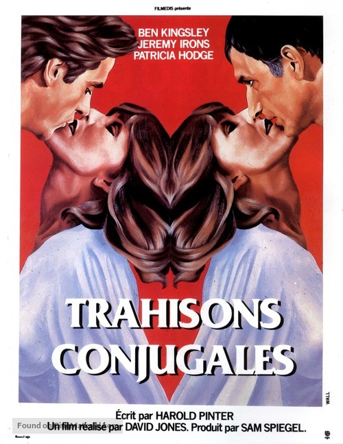 Betrayal - French Movie Poster