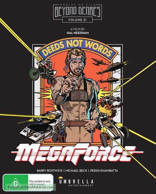 Megaforce - Australian Movie Cover