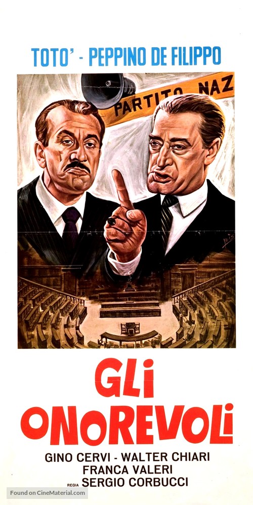 Gli onorevoli - Italian Movie Poster