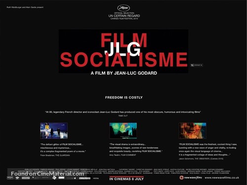 Film socialisme - British Theatrical movie poster