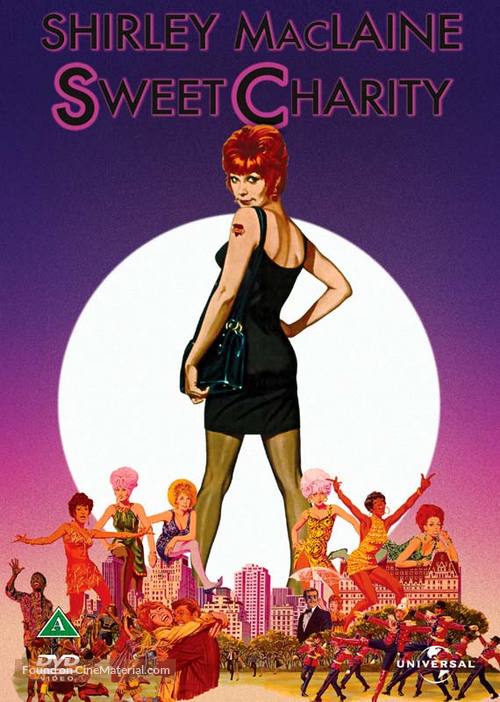 Sweet Charity - Danish DVD movie cover