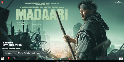 Madaari - Indian Movie Poster