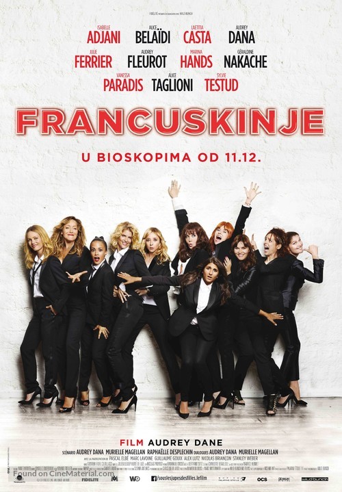 Sous les jupes des filles - Serbian Movie Poster