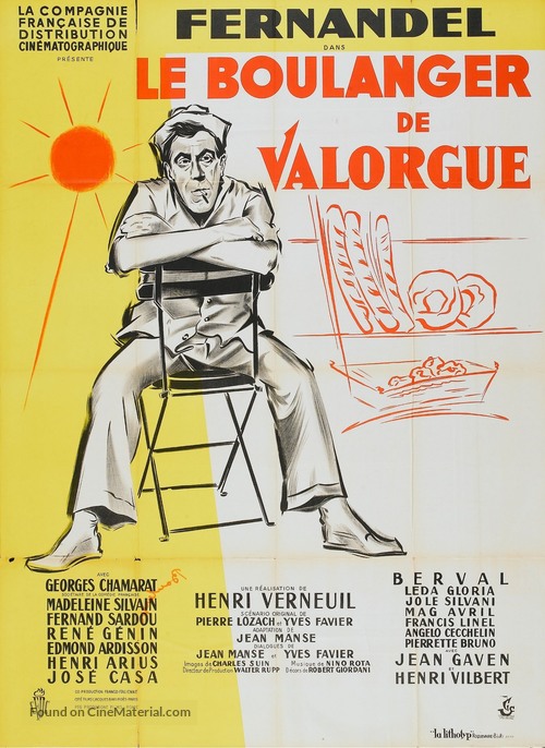 Le boulanger de Valorgue - French Movie Poster