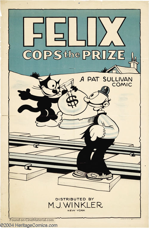 Felix Cops the Prize - Movie Poster