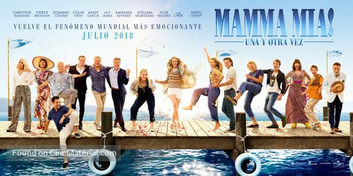 Mamma Mia! Here We Go Again - Spanish Movie Poster