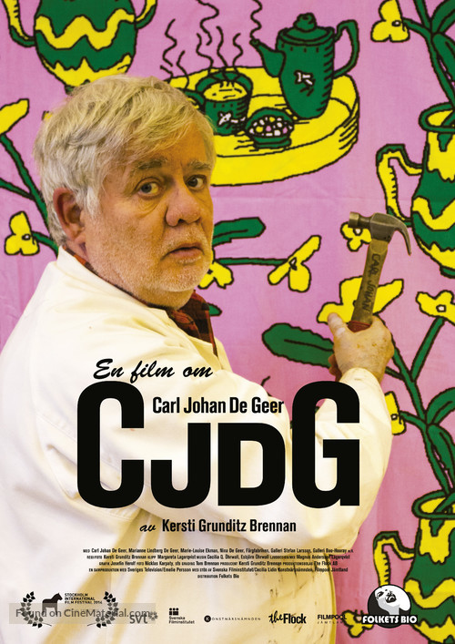 CJDG - En film om Carl Johan De Geer - Swedish Movie Poster