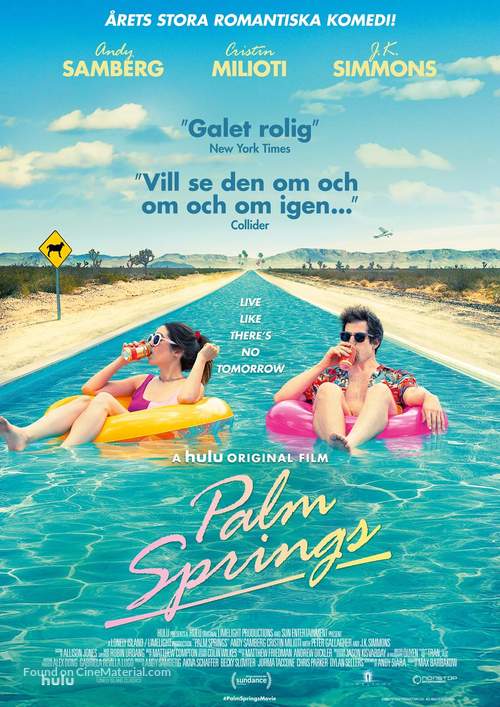 Palm Springs - Swedish Movie Poster