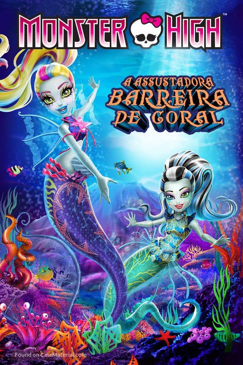 Monster High: The Great Scarrier Reef - Brazilian Movie Poster