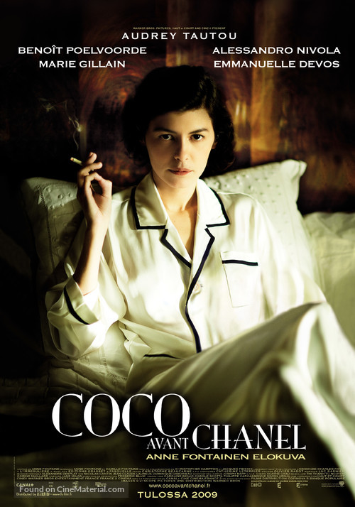 Coco avant Chanel - Finnish Movie Poster