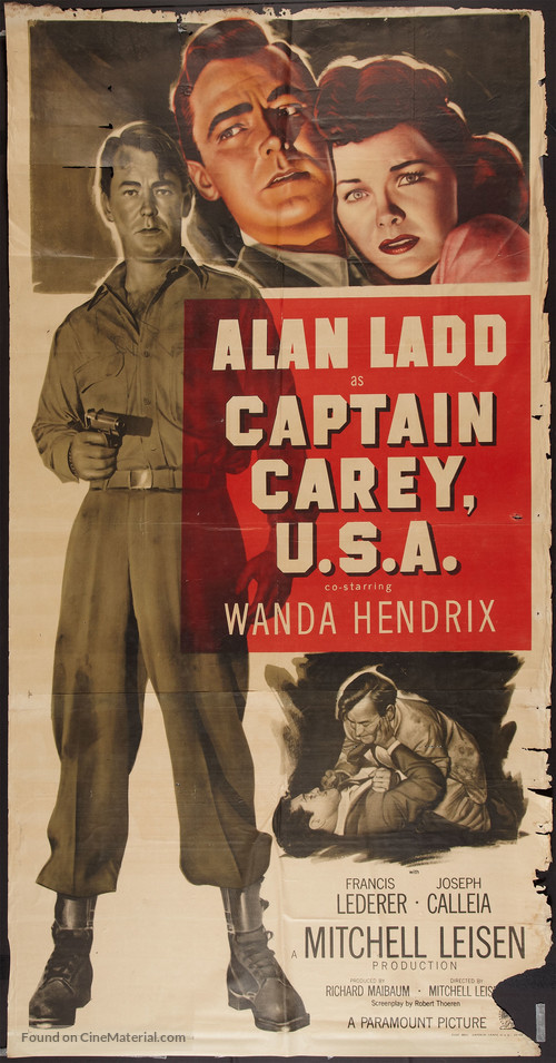 Captain Carey, U.S.A. - Movie Poster