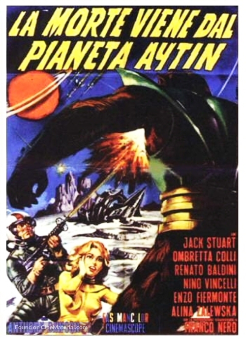 La morte viene dal pianeta Aytin - Italian Movie Poster