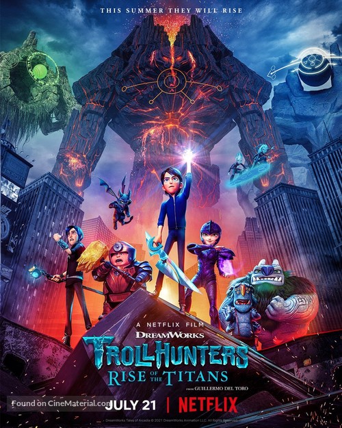 Trollhunters: Rise of the Titans - Movie Poster