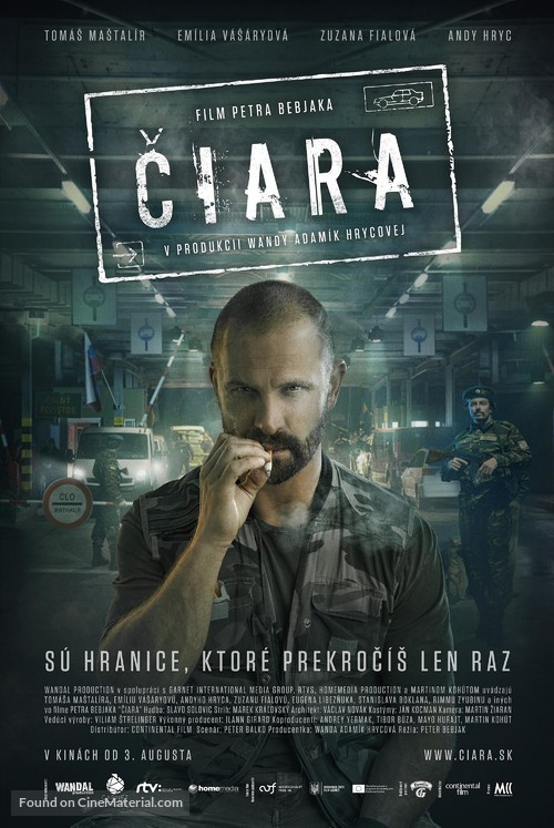 The Line - Slovak Movie Poster