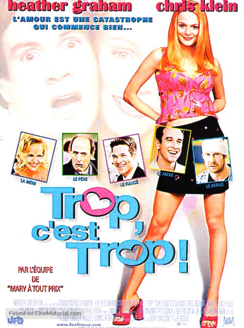 Say It Isn&#039;t So - French Movie Poster
